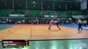 220 lbs Cons. Round 2 - Tristin Kiker, Ohatchee vs Jordan McKinney, Corner