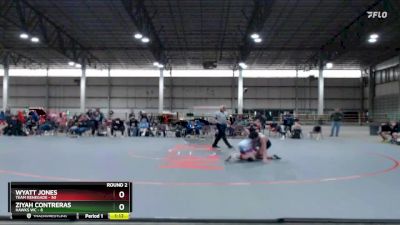 130 lbs Round 2 (4 Team) - Wyatt Jones, Team Renegade vs Ziyah Contreras, Hawks WC