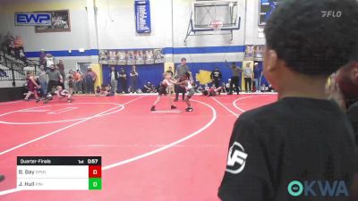 49 lbs Quarterfinal - Baylor Bay, Sperry Wrestling Club vs Jeffery Hull, Pin-King All Stars