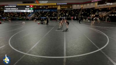 190 lbs 9th Place Match - Allia Ericson, Waukon vs Sadie Kinsella, Maple Park (Kaneland)