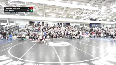 132 lbs Semifinal - Jet Abbott, Juab vs Cooper Mathews, Cherokee Trail
