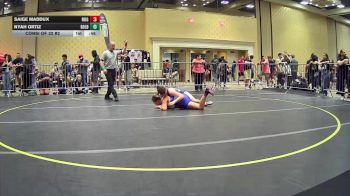 123 lbs Consi Of 32 #2 - Saige Maddux, Reign WC vs Nyah Ortiz, Gold Rush Wr Ac