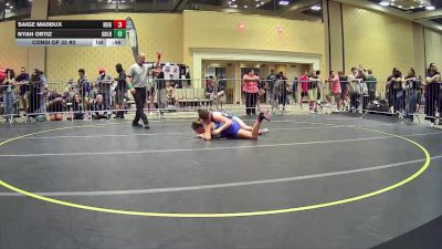 123 lbs Consi Of 32 #2 - Saige Maddux, Reign WC vs Nyah Ortiz, Gold Rush Wr Ac