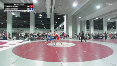 Cons. Round 2 - Carlos Valdez, Suples Wrestling Club vs Jayson Victoria, Community Youth Center - Concord Campus Wrestling