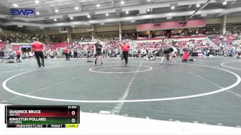 205 lbs Quarterfinal - Kingztun Pollard, Pittsburg vs Shadrick Bruce, Ark City
