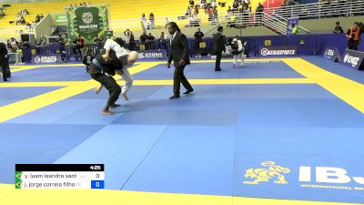 Yarley Luam Leandro Santos vs Josemar Jorge Correia Filho 2024 Brasileiro Jiu-Jitsu IBJJF