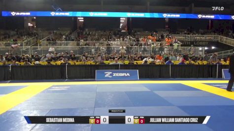 Jullian William Santiago Cruz vs Sebastian Medina 2025 Pan Kids Jiu-Jitsu IBJJF Championship