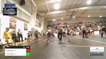 73 lbs Semifinal - Riley Mcclure, RAW vs Isaac Emerald, Raw Wrestling Club