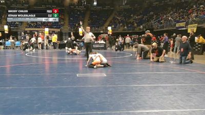 80 lbs Consy 2 - Brody Childs, Pocono Mountain West vs Ethan Woleslagle, Elizabeth Forward