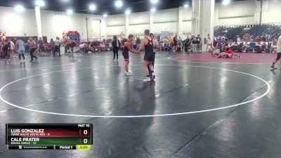 144 lbs Round 6 (10 Team) - Cale Prater, Social Circle vs Luis Gonzalez, Terre Haute South Red