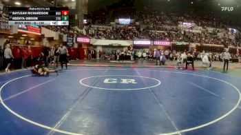 G - 130 lbs Cons. Round 2 - Keenya Gibson, Stevensville Girls vs Bayleah Richardson, Bozeman Girls