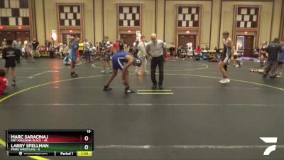 140 lbs Round 3 (6 Team) - Marc Saracinaj, Mat Assassins Black vs Larry Spellman, Pride Wrestling