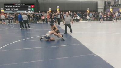 100 lbs Semis - Carter Noonan, Marquette Academy vs Abel Estrada, Sebolt Wrestling Academy
