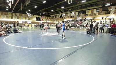 120 lbs Cons. Semi - Hector Castro, California vs Frankie De Leon, Rancho Bernardo WC