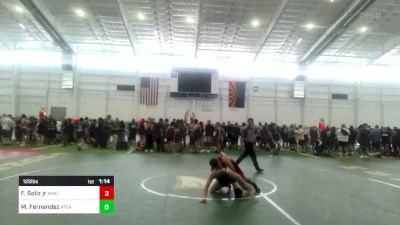 126 lbs Quarterfinal - Frank Soliz Jr, Aniciete TC vs Mario Fernandez, Ateam