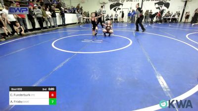 76 lbs Consi Of 4 - Bryce Harlin, Muskogee Wrestling Federation vs Rocket McGirt, Salina Wrestling Club