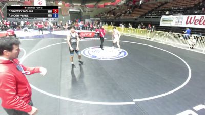 165 lbs 1st Place Match - Dimetry Molina, Rough House Wrestling vs Jacob Perez, Amateur Wrestling Academy