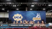 Fusion All Stars - CODE RED [2022 L6 International Open Coed - NT] 2022 UCA Salt Lake City Regional & UCA Sandy Classic