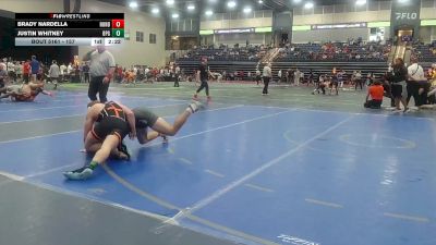 157 lbs Champ. Round 2 - Brady Nardella, Huntingdon vs Justin Whitney, Brewton-Parker (GA)