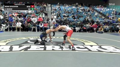 120 lbs Consi Of 32 #1 - Noah Stockton, Mountain View AZ vs JJ Munoz, Carbon