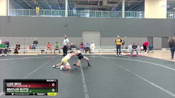 76 lbs Round 2 (10 Team) - Braylon Butts, Virginia Team Predator vs Luke Beck, Terps East Coast Elite