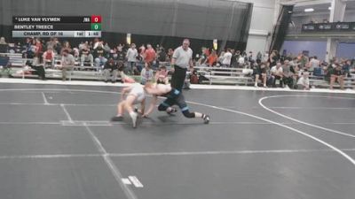 165 lbs Champ. Rd Of 16 - Bentley Treece vs Luke Van Vlymen, Jackrabbit Wrestling Academy