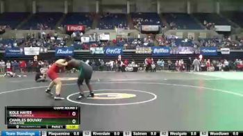 Champ. Round 2 - Charles Bouvay, Plaquemine vs Kole Hayes, Teurlings Catholic