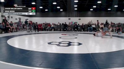 90 lbs Round 5 (6 Team) - Kruz Moss, Team Gotcha vs Chase Miller-Smith, Ohio Gold