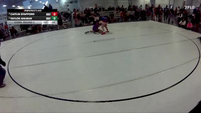 148 lbs Cons. Round 3 - Caitlin Stafford, 308 Wrestling Academy vs Taylor Ahlman, Battle Creek