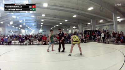 173 lbs Cons. Round 4 - Nathan Monahan, Louisville Wrestling Club vs Carter Peterson, GI Grapplers