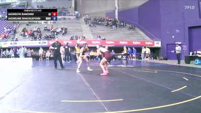 103 lbs Round 1 (16 Team) - Jackeline Shackleford, Manchester vs Jackelyn Sanchez, Schreiner University