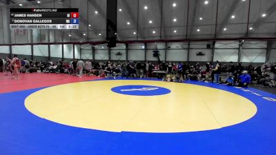 Junior Boys FS - 165 lbs Champ. Round 3 - James Hansen, ID vs Donovan Gallegos, WA