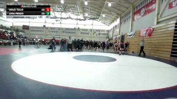 115 lbs Cons. Round 5 - Livia Prado, California (San Ramon) vs Solei Tello, Clayton Valley School