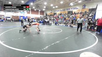 120 lbs Cons. Round 7 - Christopher Roos, Calabasas vs Andrew Gomez, Porterville