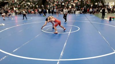 150 lbs Champ. Round 1 - Ethan Coufal, Howells-Dodge vs Matthew Collette, Republic County