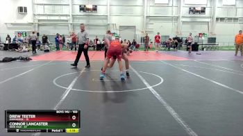 160 lbs Round 2 - Drew Teeter, Darkhorse vs Connor Lancaster, Weir High