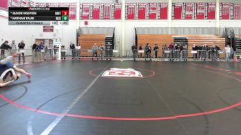 126 lbs Quarterfinal - Jason Nguyen, Braintree vs Nathan Taub, Needham