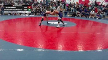 120 lbs Quarterfinal - Rylan Tranfiguracion, North Thurston vs Aidan Deeney, Columbia River