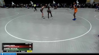 144 lbs Champ. Round 1 - Lonnez Smith, East St. Louis Wrestling Club vs Gabriel Metzler, Team Nazar Training Center