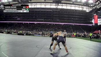 D2-175 lbs 3rd Place Match - Samuel Rucker, Niles HS vs Jonathan Golec, Goodrich HS