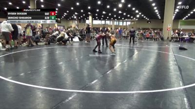 110 lbs Round 2 (6 Team) - Jericho Shearon, Alabama Elite Red vs Dysen Dixson, Rabbit WC