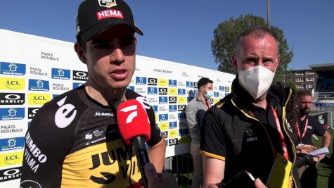 Wout van Aert: Salvaging The Day After Facing Bad Luck At Roubaix