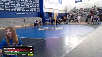 285 lbs Round 1 - Jack Carlson, Goodhue vs Kingston Hamblin, Minnetonka