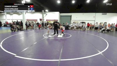 100 lbs Connor Wright, Washington vs Kayce Spellman, Colorado