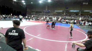 46 lbs Quarterfinal - Jayde Red Tomahawk, Heights WC vs Murphy Arnold, Chatfield WC