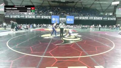 Boys 3A 190 lbs Quarterfinal - Ivan Salaverry, Bellevue vs Isaiah James, Heritage