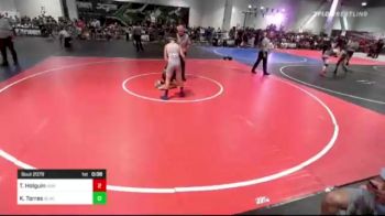 102 lbs Consi Of 4 - Tommy Holguin, Awa vs Kiano Torres, BlackCat WC