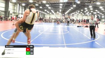 195 lbs Rr Rnd 3 - Porter Leith, Fear The Beard vs Logan Eller, Roundtree Wrestling Academy Black