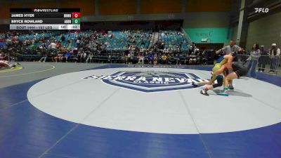 157 lbs Consi Of 16 #1 - James Hyer, Herriman vs BRYCE ROWLAND, Auburn