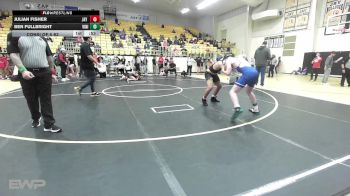155 lbs Consi Of 8 #2 - Julian Fisher, Jay Junior High vs Ben Fullbright, Vinita JH